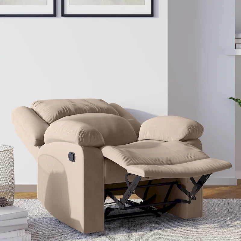 Fauteuil inclinable manuel microfibre Porter Relax A Lounger par iLounge