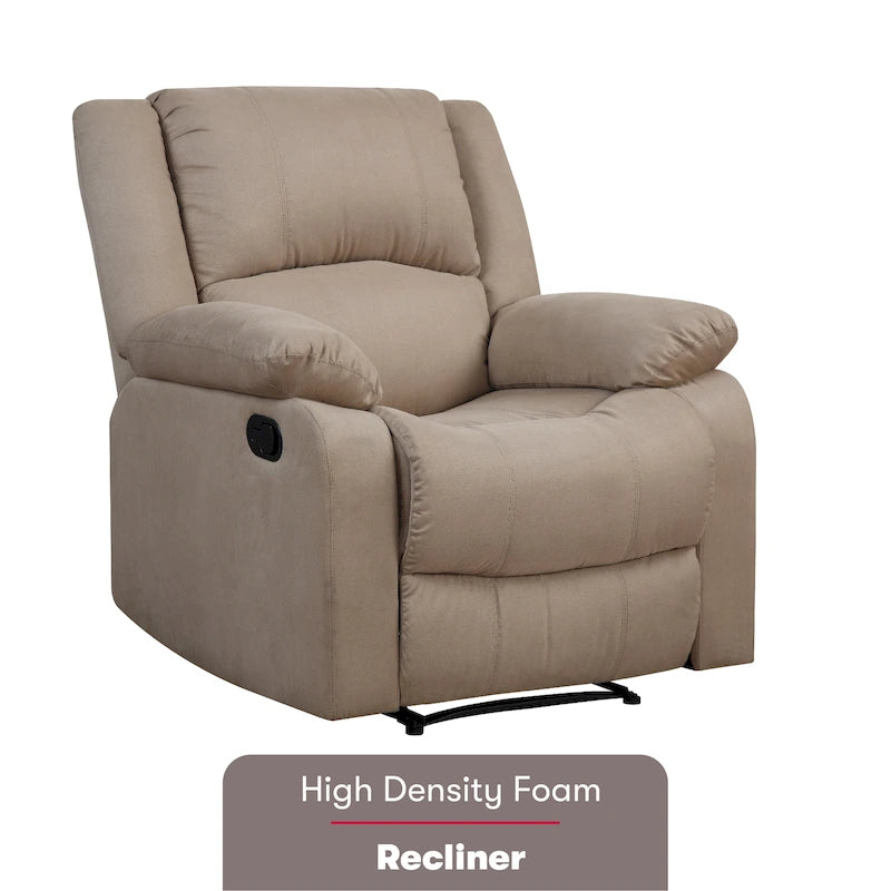 Fauteuil inclinable manuel microfibre Porter Relax A Lounger par iLounge