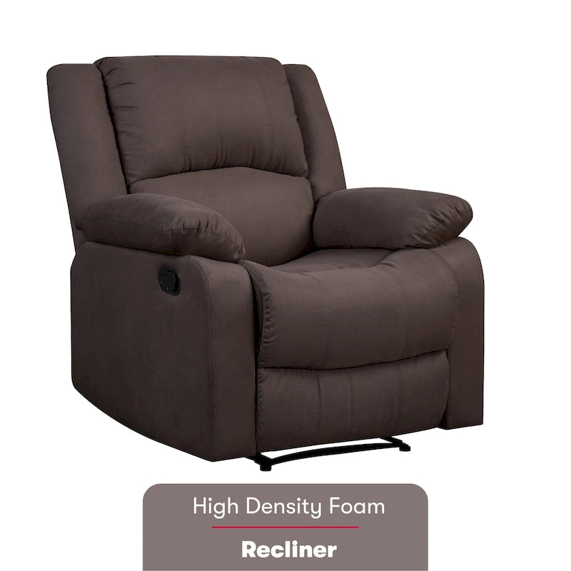 Fauteuil inclinable manuel microfibre Porter Relax A Lounger par iLounge