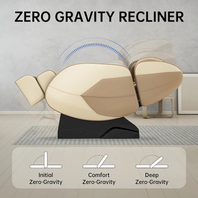 Fauteuil de massage corporel chauffant Ukuowu Favor-MM350 avec mode zéro gravité et lecteur de musique Bluetooth