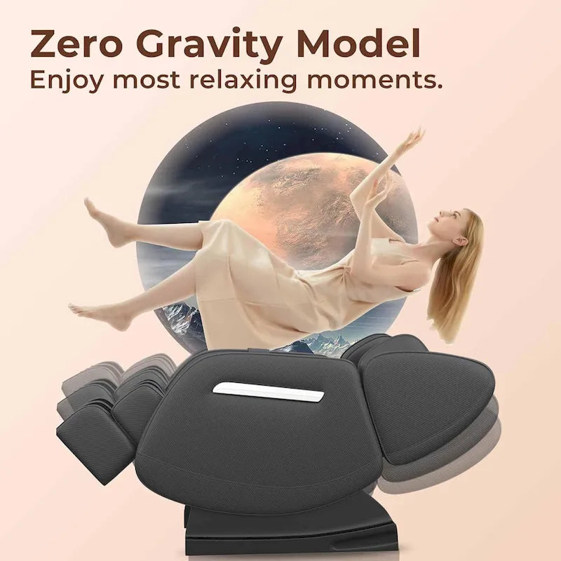 Fauteuil de massage corporel chauffant Ukuowu Favor-MM350 avec mode zéro gravité et lecteur de musique Bluetooth