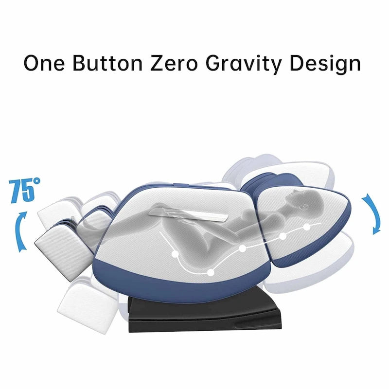 Fauteuil de massage corporel chauffant Ukuowu Favor-MM350 avec mode zéro gravité et lecteur de musique Bluetooth