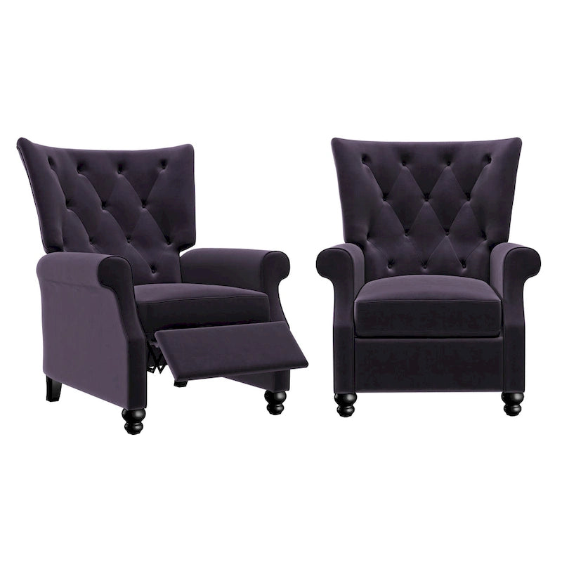 Fauteuils inclinables rembourrés Copper Grove (lot de 2)