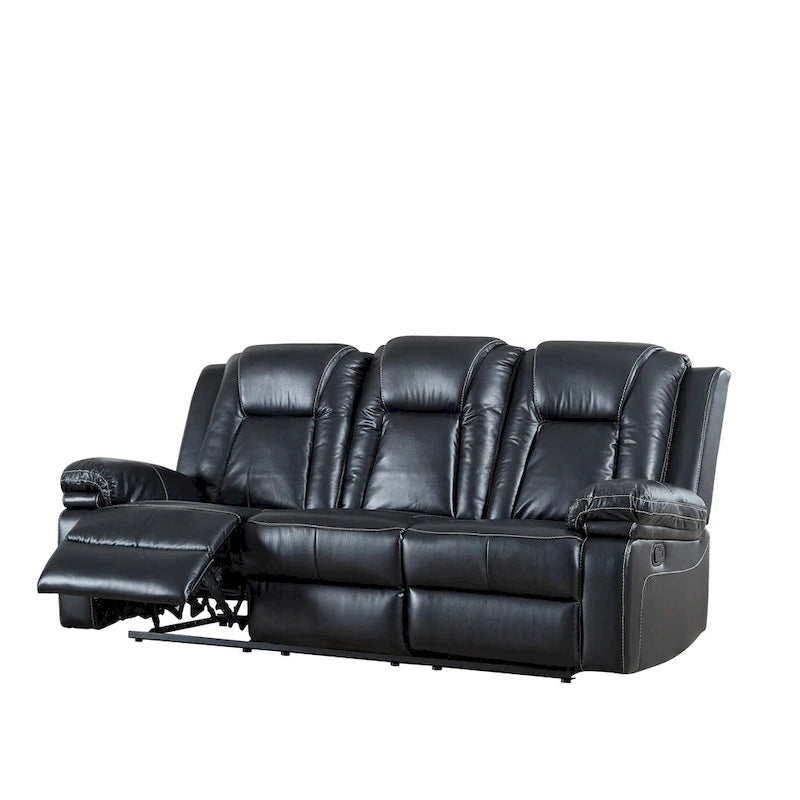 Canapé inclinable en cuir reconstitué