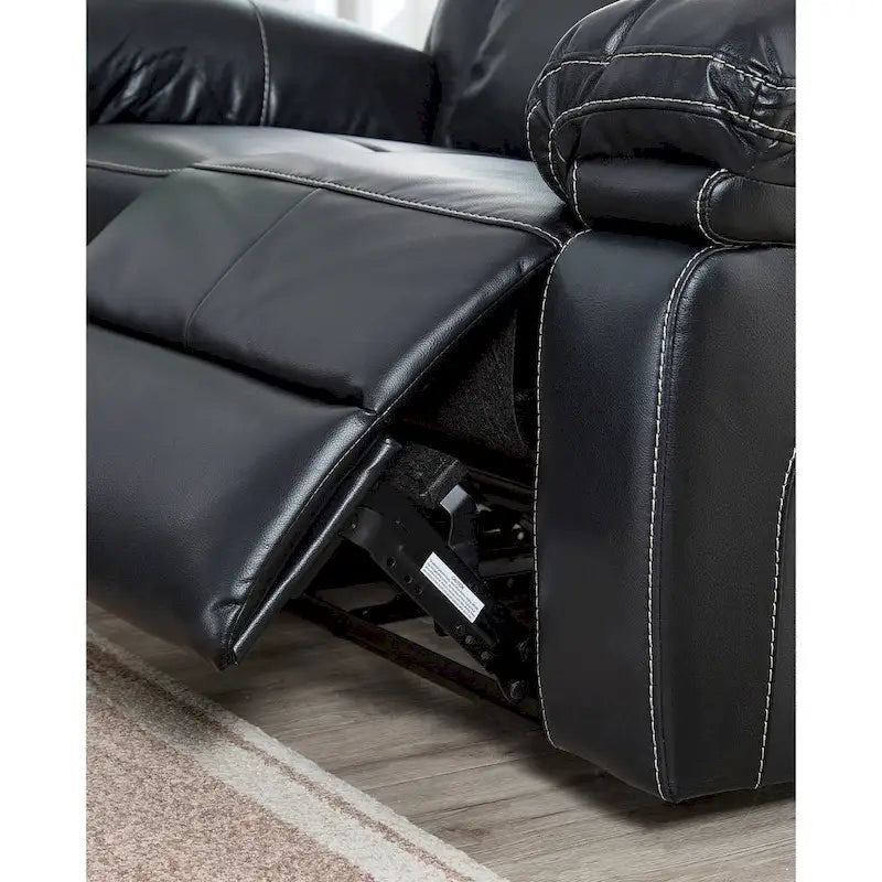 Canapé inclinable en cuir reconstitué