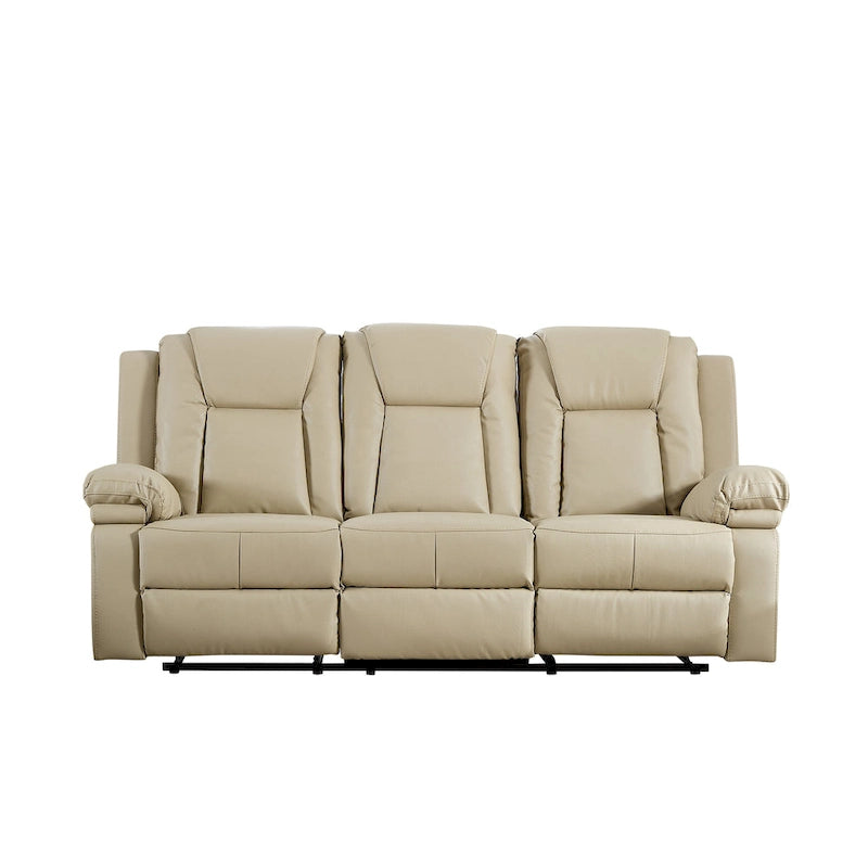 Canapé inclinable en cuir reconstitué