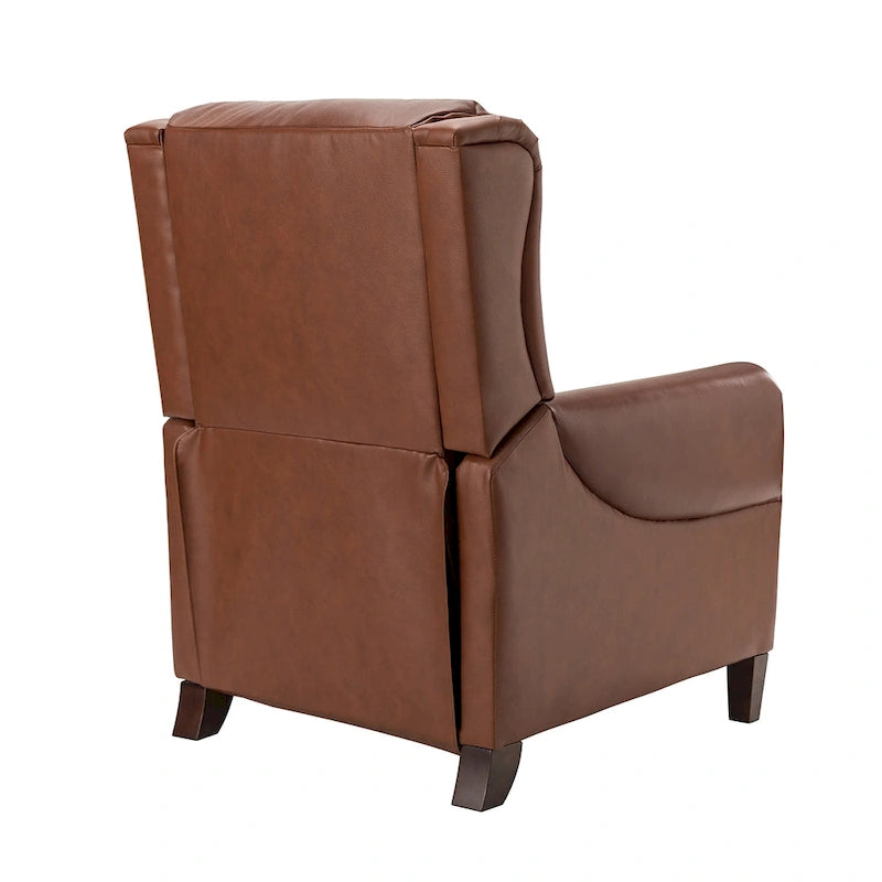 Alicia 32.68 Fauteuil inclinable manuel en cuir véritable