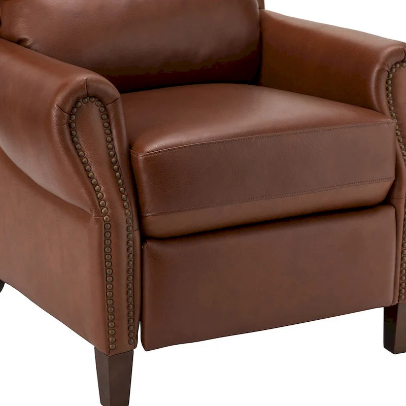 Alicia 32.68 Fauteuil inclinable manuel en cuir véritable