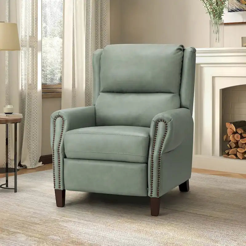 Alicia 32.68 Fauteuil inclinable manuel en cuir véritable