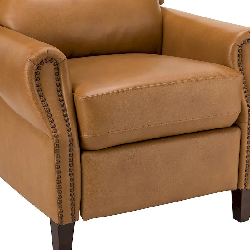 Alicia 32.68 Fauteuil inclinable manuel en cuir véritable