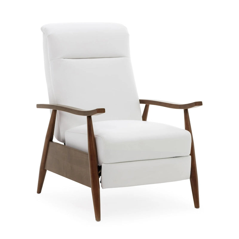 Fauteuil inclinable à pousser en bois rembourré Sienna par Greyson Living
