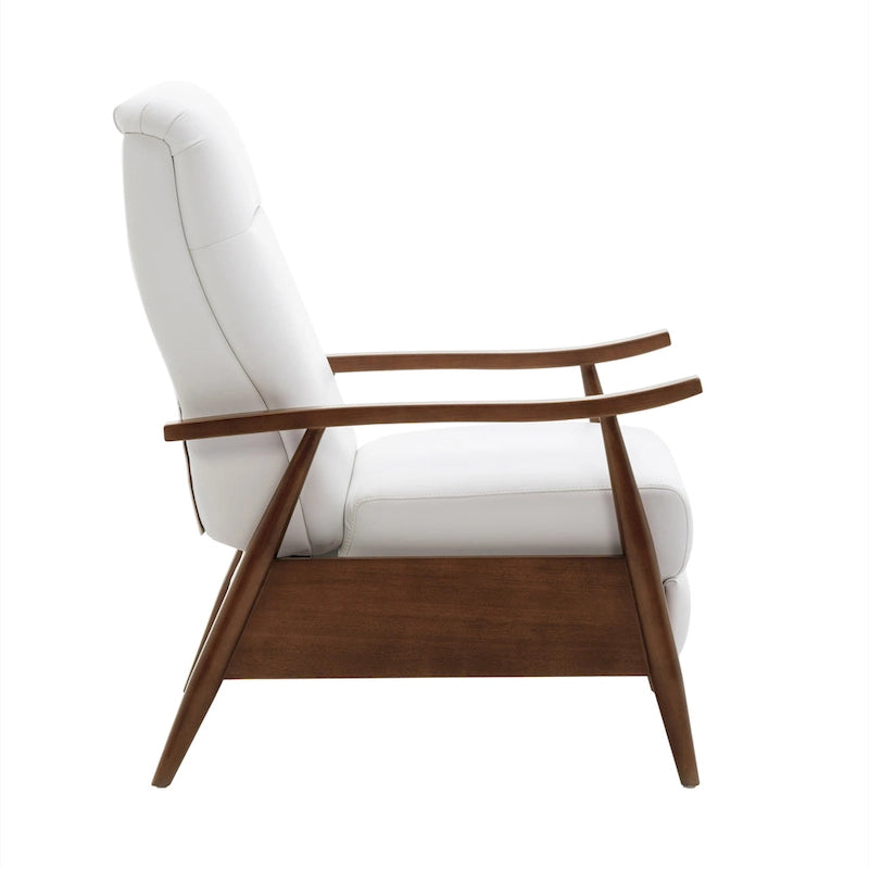 Fauteuil inclinable à pousser en bois rembourré Sienna par Greyson Living