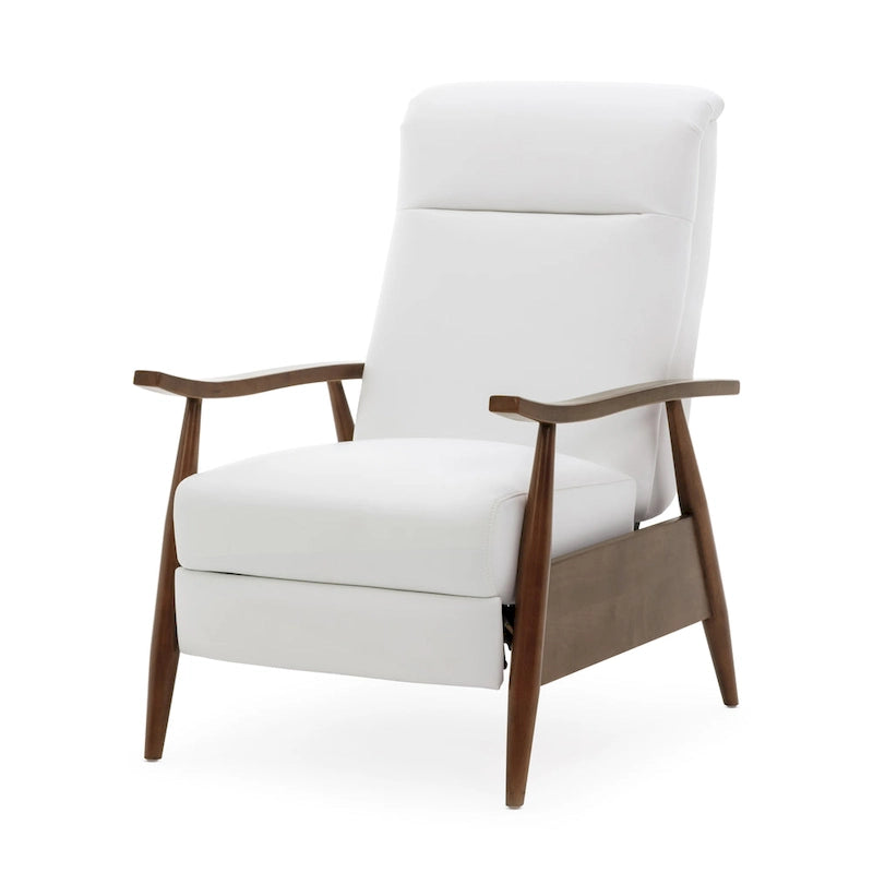 Fauteuil inclinable à pousser en bois rembourré Sienna par Greyson Living