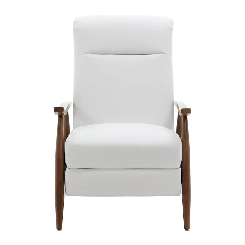 Fauteuil inclinable à pousser en bois rembourré Sienna par Greyson Living