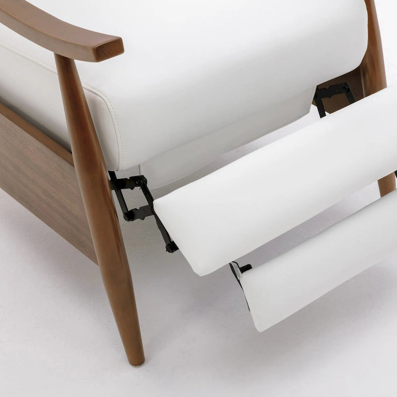 Fauteuil inclinable à pousser en bois rembourré Sienna par Greyson Living