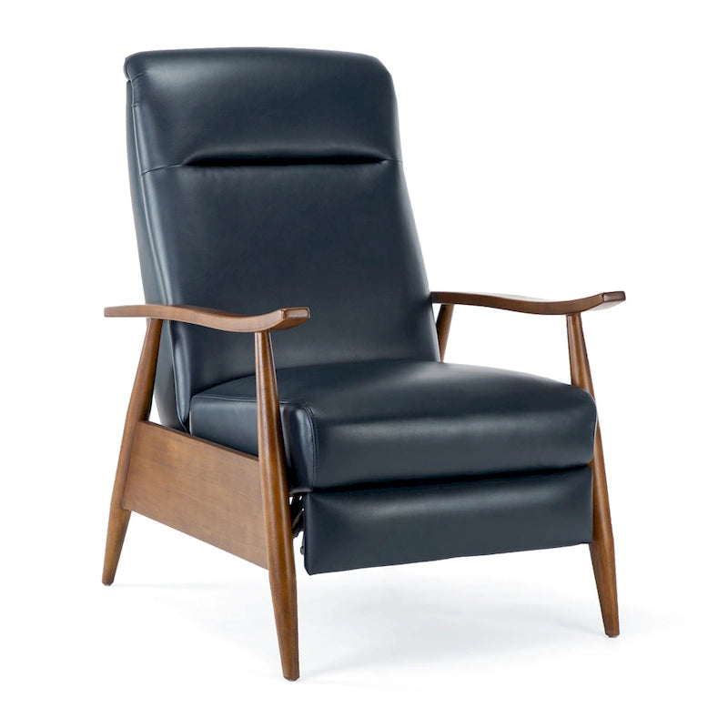 Fauteuil inclinable à pousser en bois rembourré Sienna par Greyson Living