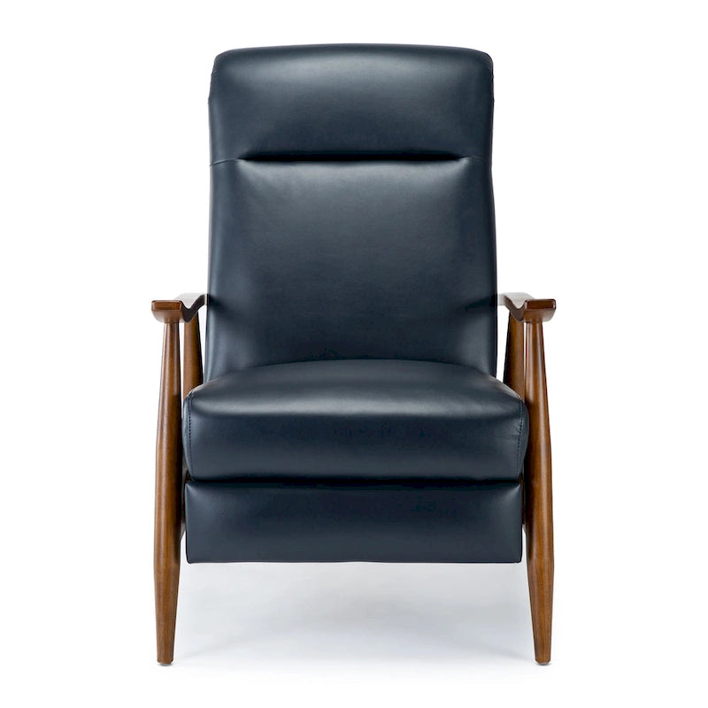 Fauteuil inclinable à pousser en bois rembourré Sienna par Greyson Living