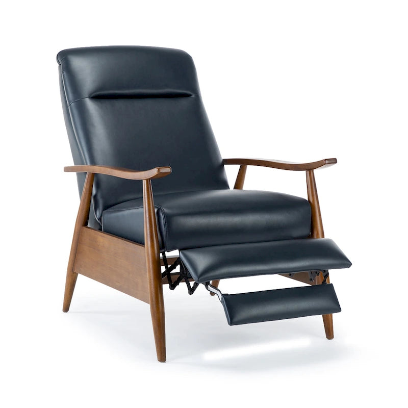 Fauteuil inclinable à pousser en bois rembourré Sienna par Greyson Living