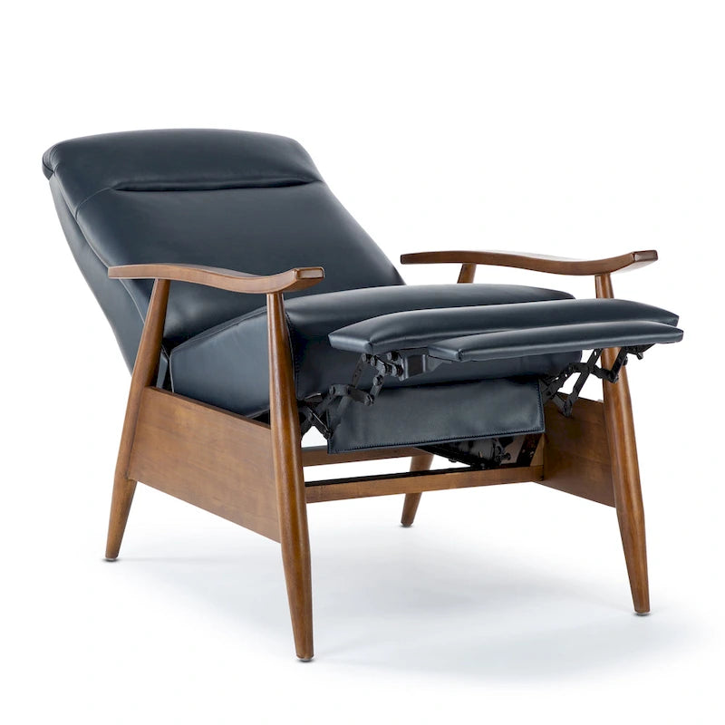 Fauteuil inclinable à pousser en bois rembourré Sienna par Greyson Living