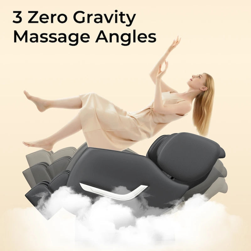 Fauteuil de massage corporel chauffant Ukuowu Favor-SS01 avec mode zéro gravité et lecteur de musique Bluetooth