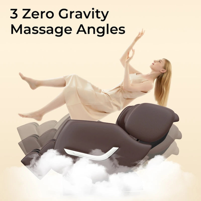 Fauteuil de massage corporel chauffant Ukuowu Favor-SS01 avec mode zéro gravité et lecteur de musique Bluetooth