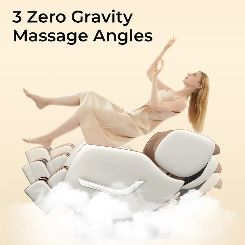 Fauteuil de massage corporel chauffant Ukuowu Favor-SS01 avec mode zéro gravité et lecteur de musique Bluetooth