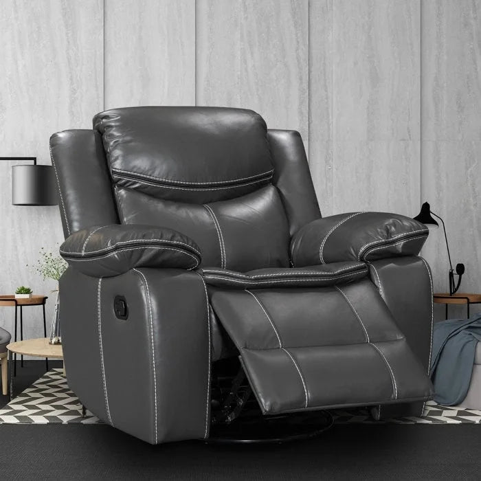 Fauteuil à bascule inclinable avec pivotement à 360 degrés