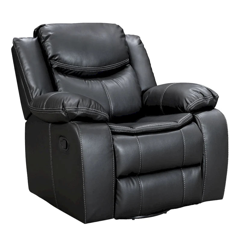 Fauteuil à bascule inclinable avec pivotement à 360 degrés
