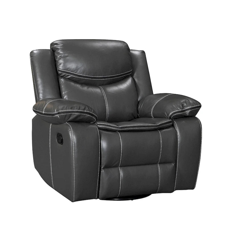 Fauteuil à bascule inclinable avec pivotement à 360 degrés