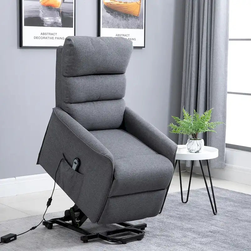 Fauteuil inclinable releveur électrique HOMCOM avec télécommande