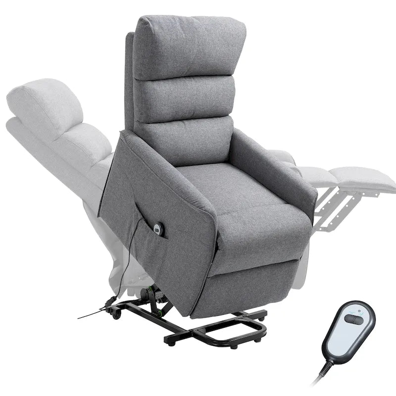 Fauteuil inclinable releveur électrique HOMCOM avec télécommande
