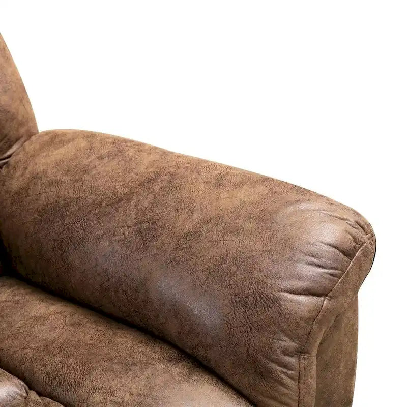 Fauteuil inclinable électrique grand format 42 pouces avec fonctions de massage et de chauffage