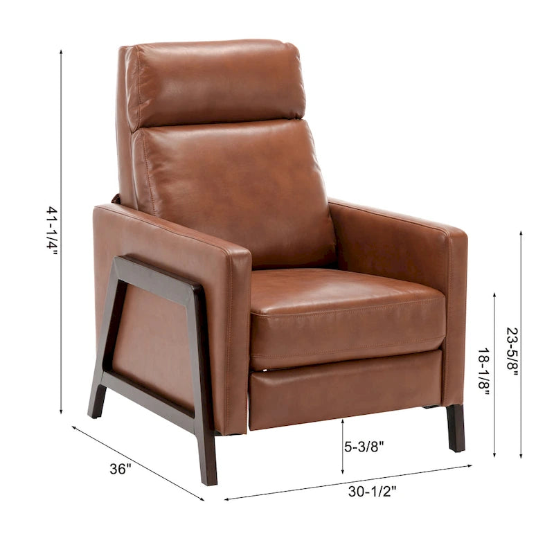 Fauteuil inclinable moderne Milo par Greyson Living