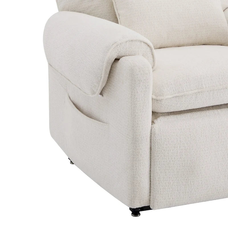Fauteuil inclinable releveur Chloe avec chaleur et massage pour personnes âgées