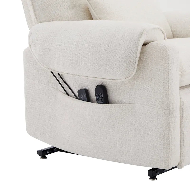 Fauteuil inclinable releveur Chloe avec chaleur et massage pour personnes âgées