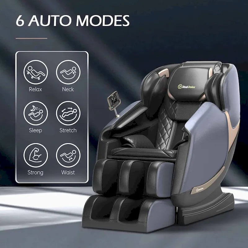 Fauteuil de massage Ukuowu Faovr 04 ADV avec gravité zéro pour le corps entier, double rail en S et contrôle par application