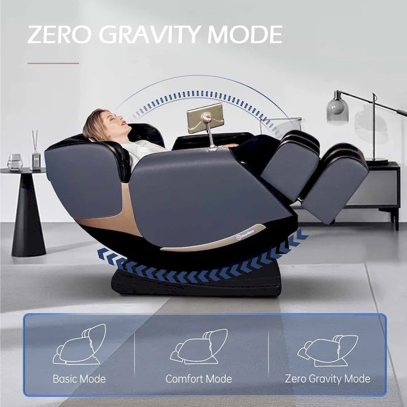Fauteuil de massage Ukuowu Faovr 04 ADV avec gravité zéro pour le corps entier, double rail en S et contrôle par application