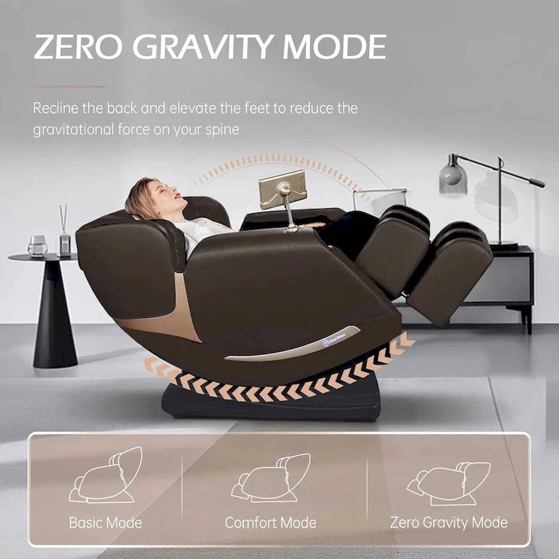 Fauteuil de massage Ukuowu Faovr 04 ADV avec gravité zéro pour le corps entier, double rail en S et contrôle par application