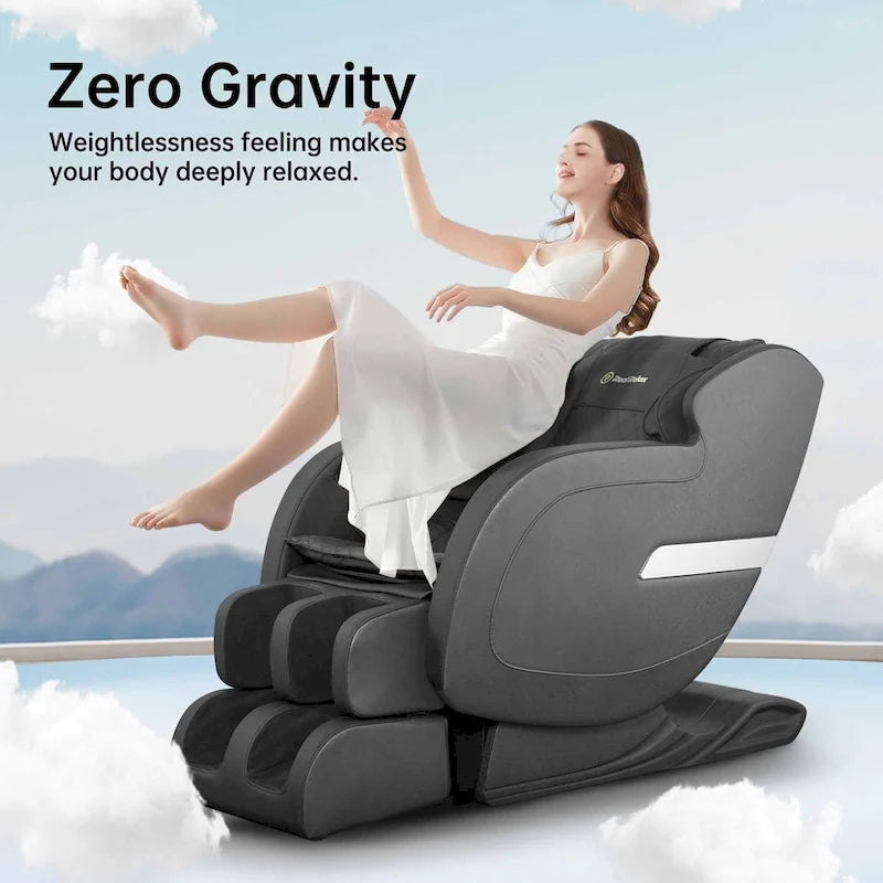 Fauteuil de massage Ukuowu Favor 05 avec gravité zéro complète, rail SL, balayage corporel et contrôle par application