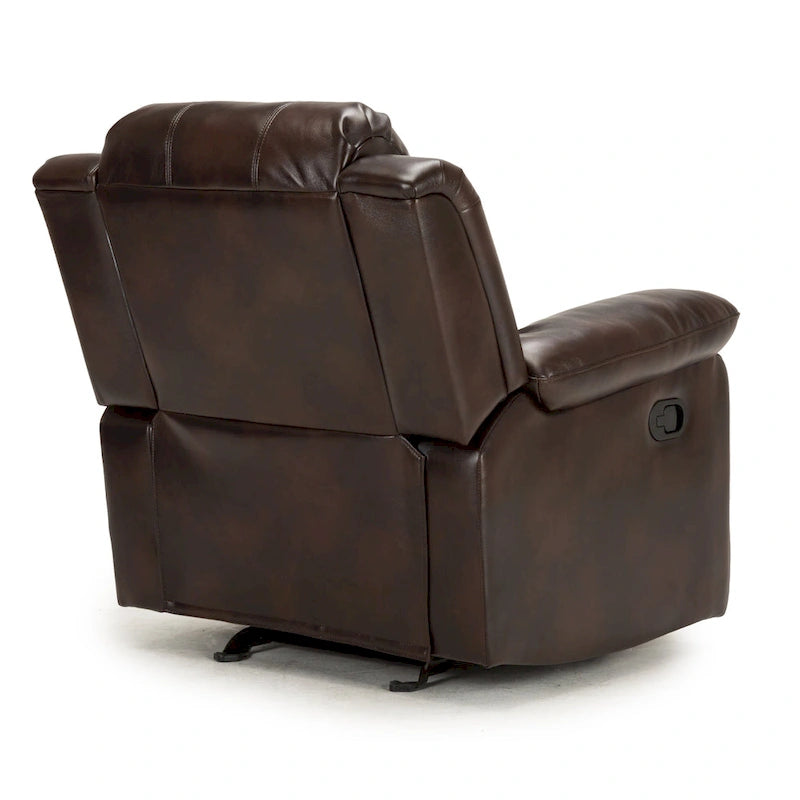 Fauteuil inclinable Charleston Leather Gel Glider Rocker de Greyson Living
