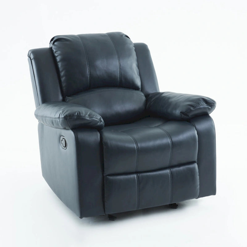 Fauteuil inclinable Charleston Leather Gel Glider Rocker de Greyson Living