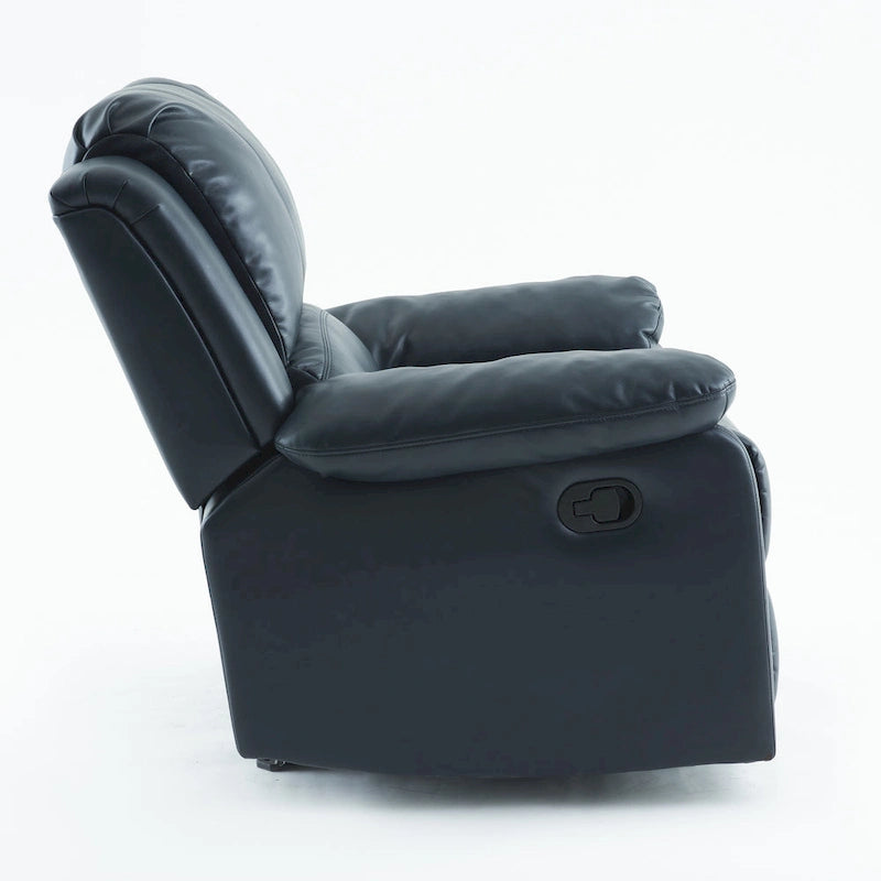 Fauteuil inclinable Charleston Leather Gel Glider Rocker de Greyson Living