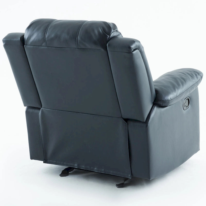 Fauteuil inclinable Charleston Leather Gel Glider Rocker de Greyson Living