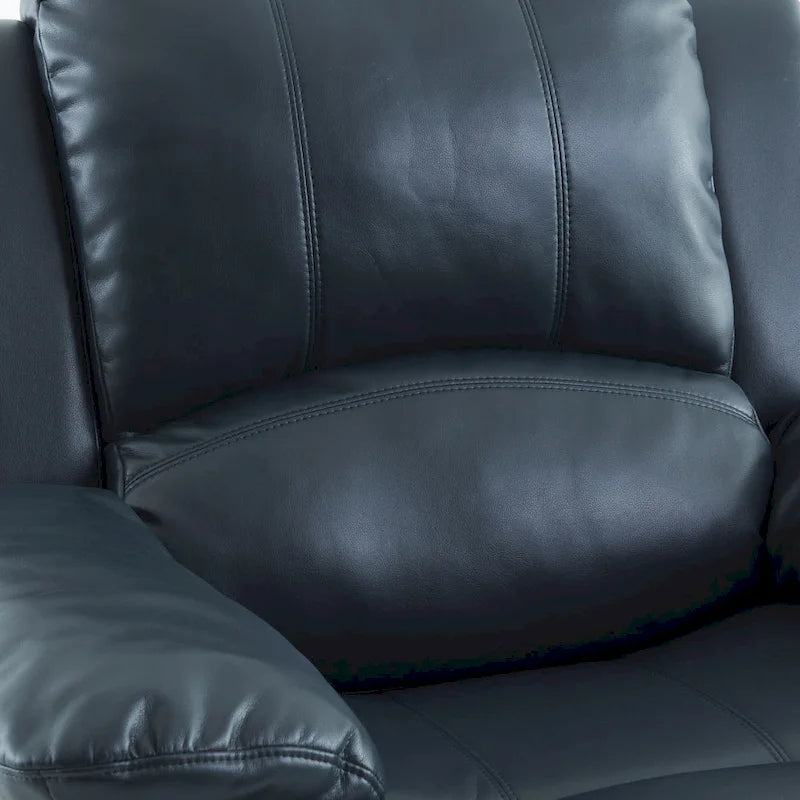 Fauteuil inclinable Charleston Leather Gel Glider Rocker de Greyson Living