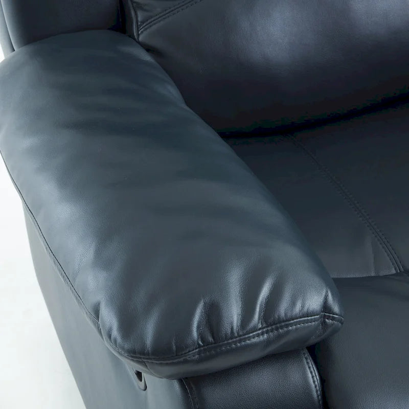 Fauteuil inclinable Charleston Leather Gel Glider Rocker de Greyson Living