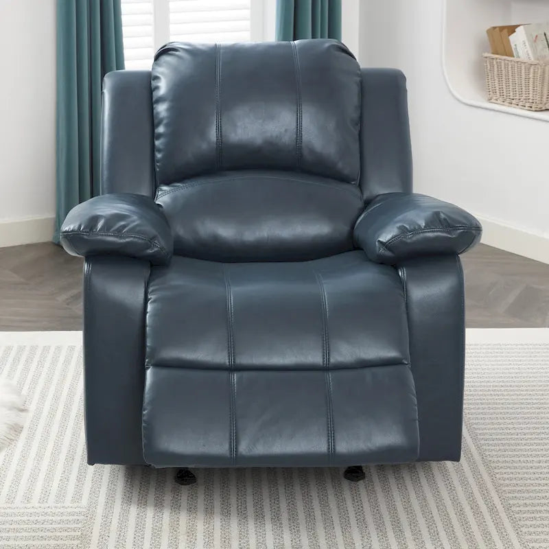 Fauteuil inclinable Charleston Leather Gel Glider Rocker de Greyson Living