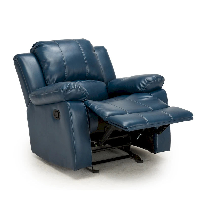 Fauteuil inclinable Charleston Leather Gel Glider Rocker de Greyson Living