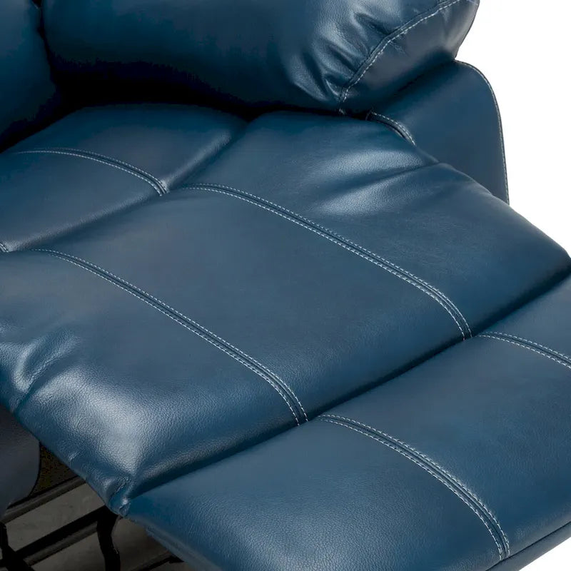 Fauteuil inclinable Charleston Leather Gel Glider Rocker de Greyson Living