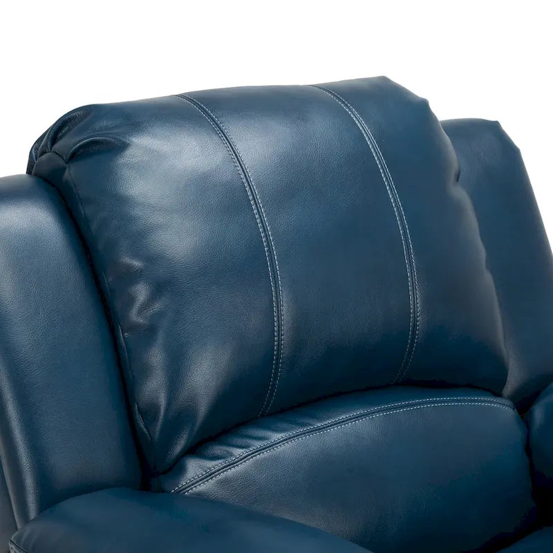Fauteuil inclinable Charleston Leather Gel Glider Rocker de Greyson Living