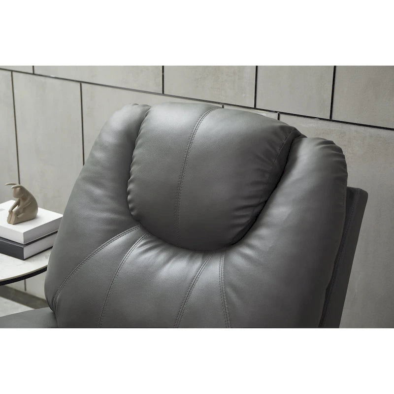 Fauteuil inclinable releveur en cuir PU pour personnes âgées